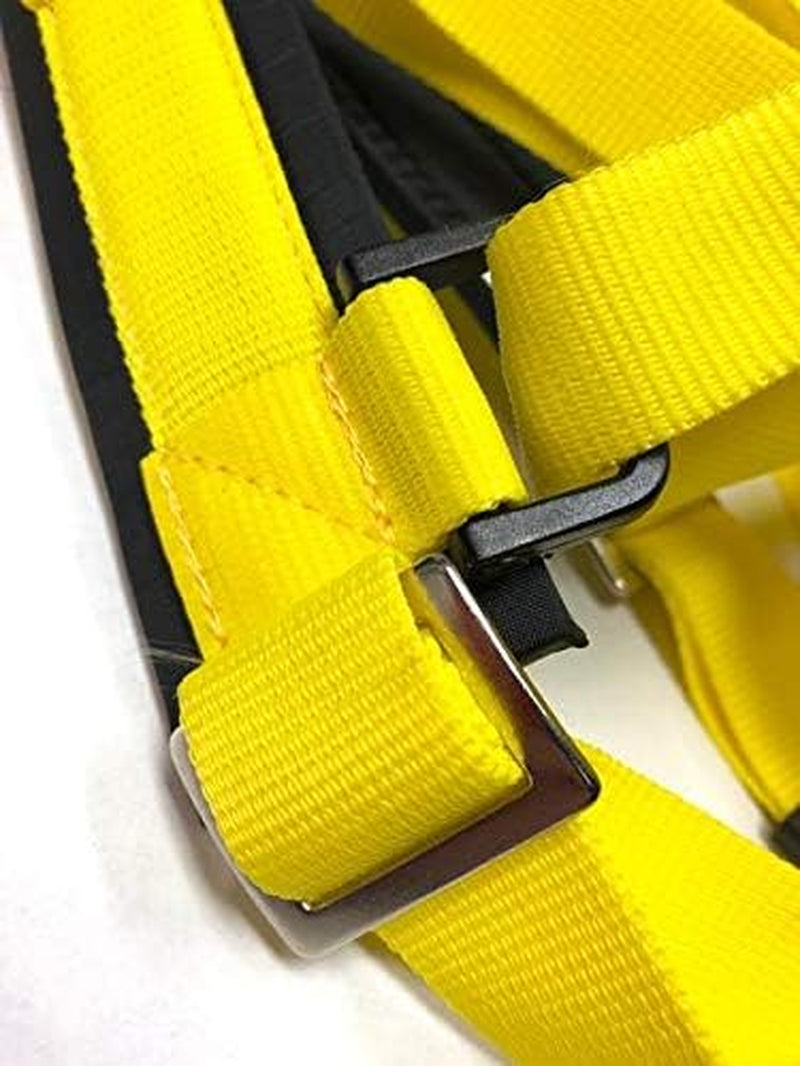 Adjustable Sled Pro Dog Harness - Small, Yellow