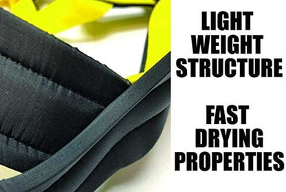 Adjustable Sled Pro Dog Harness - Small, Yellow